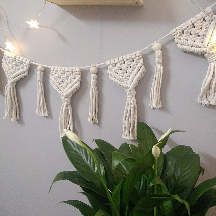 Macramé Decorative Wall Garland Stornfield