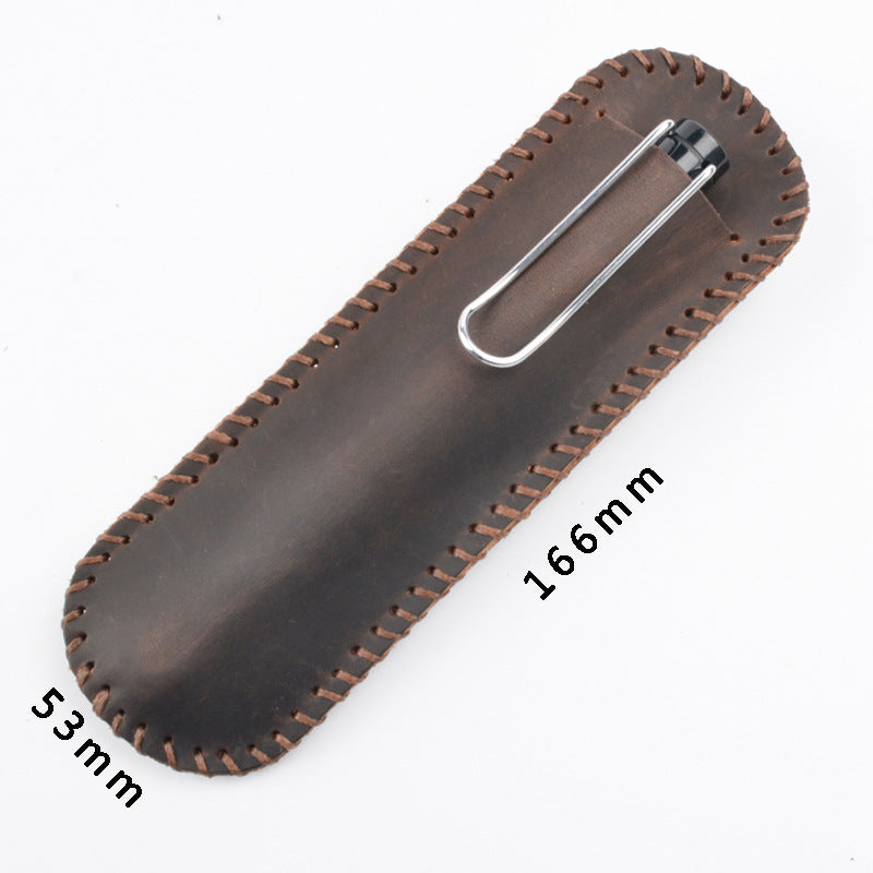 Premium Leather Pen Case