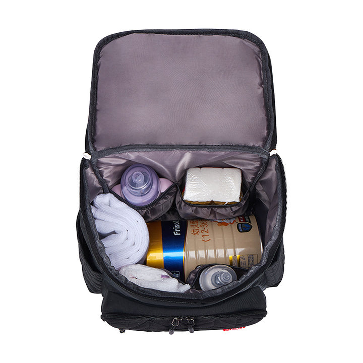 Chic Quilted Multi-Compartment Backpack Stornfield