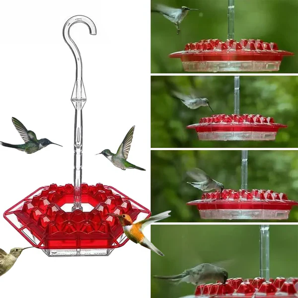 Stornfield | Ant-Proof Hummingbird Feeder with 30 Bee-Resistant Ports