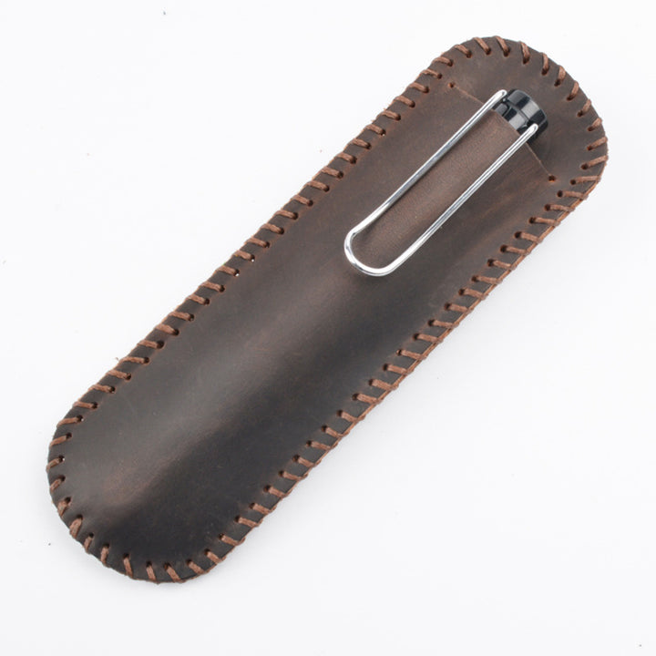 Premium Leather Pen Case