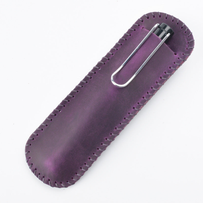 Premium Leather Pen Case