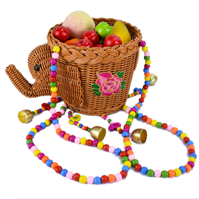 Decorative Animal-Shaped Woven Hanging Basket Stornfield