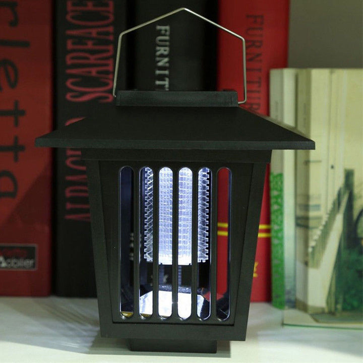 Solar-Powered Decorative Outdoor Lantern