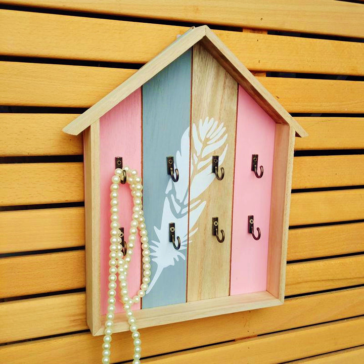 Rustic Home Decor Decorative Wall Hook Organizer