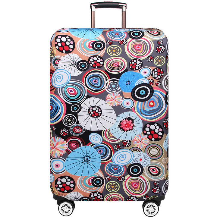 Women's hard shell suitcase with romantic motifs Stornfield