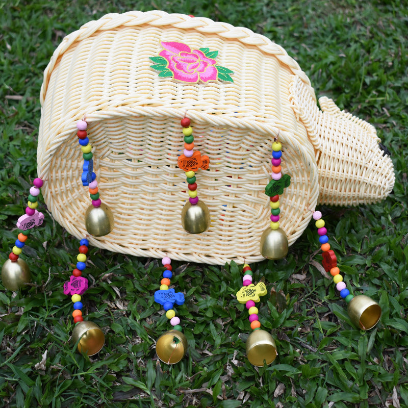 Decorative Animal-Shaped Woven Hanging Basket Stornfield