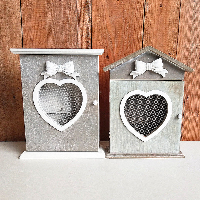 Vintage Heart-Shaped Wall Cabinet