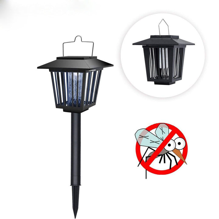 Solar-Powered Decorative Outdoor Lantern