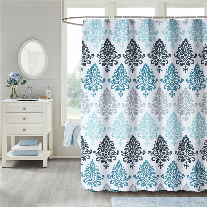 Modern Geometric Shower Curtain Stornfield