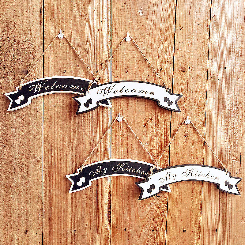 Decorative Welcome Banner Board