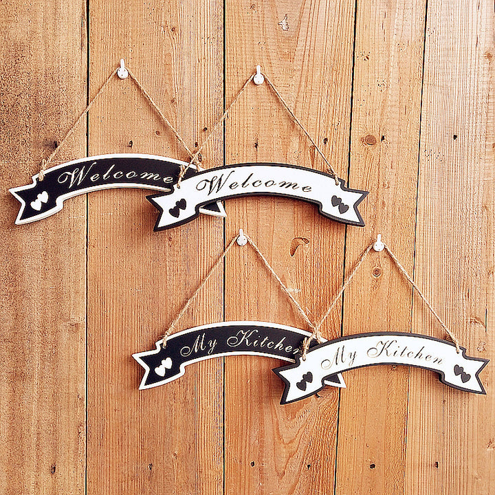Decorative Welcome Banner Board