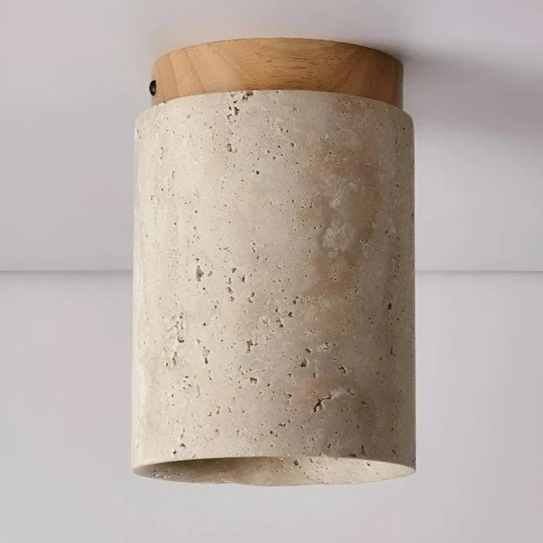 Trendy Round Japanese Style Ceiling Lamp - ZenLight | Stornfield