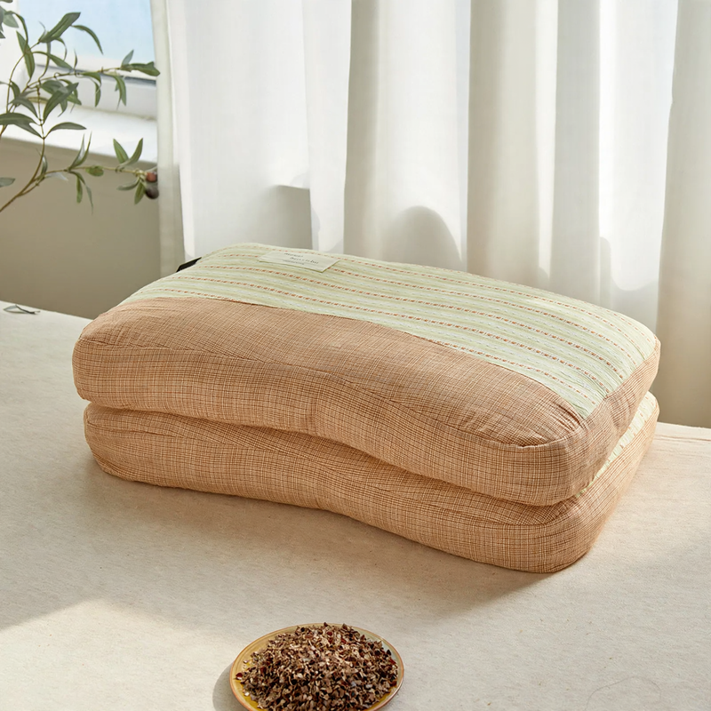 Buckwheat Pillow, 32×52 cm, Cotton