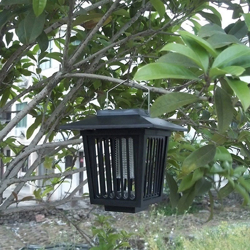 Solar-Powered Decorative Outdoor Lantern