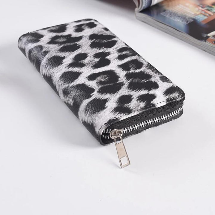 Classic Leopard Print Wallet for Women | Stornfield