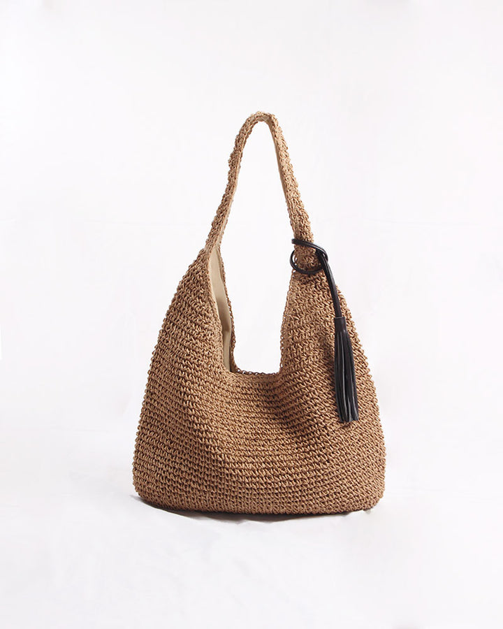 Handcrafted and Stylish Shoulder Bag with Decorative Tassel Detail Stornfield