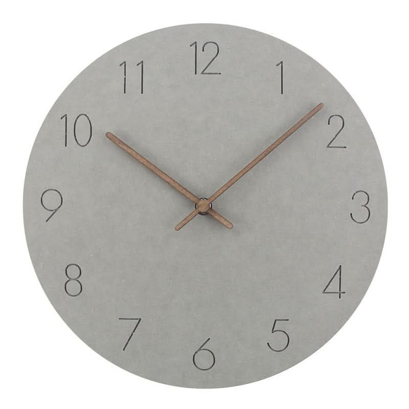 Stornfield | NordWhisper Wall Clock – Silent wall clock in Nordic design