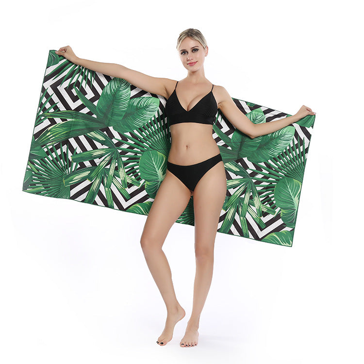Multifunctional beach towel in creative mandala design Stornfield