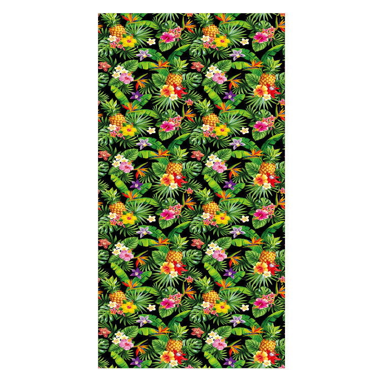 Beach towel with creative floral design Stornfield