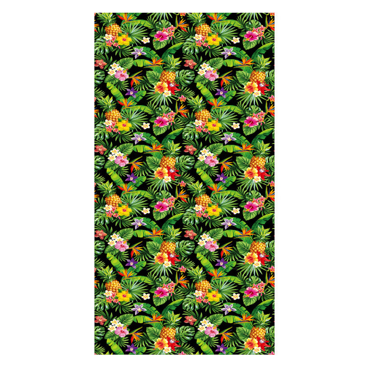 Beach towel with creative floral design Stornfield