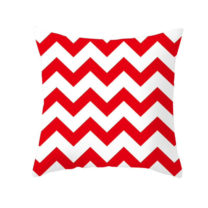 Decorative Tile-Pattern Throw Pillow Cover