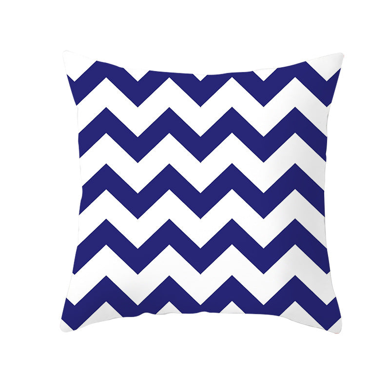 Decorative Tile-Pattern Throw Pillow Cover