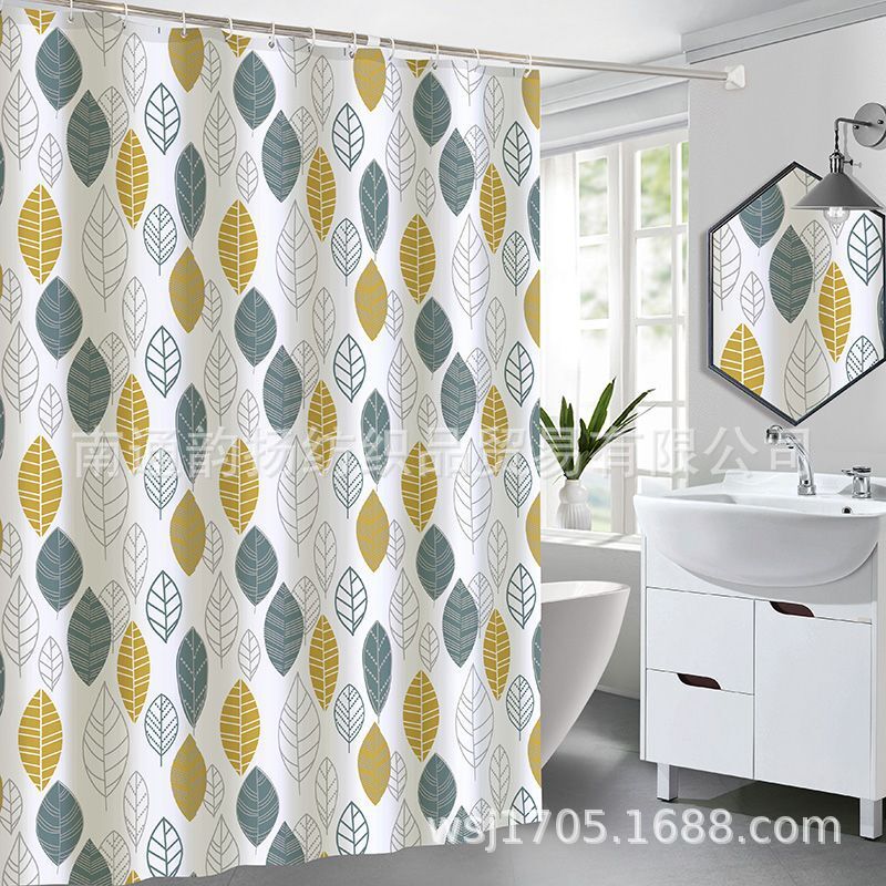 Floral Patterned Shower Curtain Stornfield