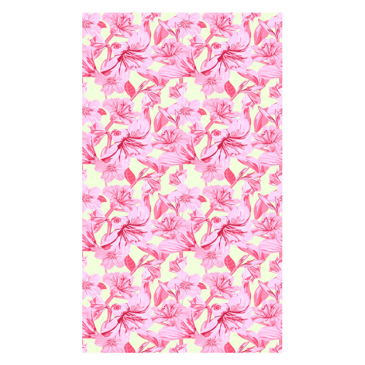 Beach towel with creative floral design Stornfield