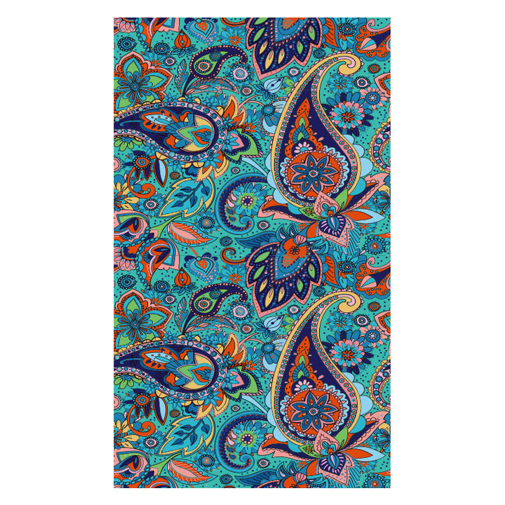 Beach towel with creative floral design Stornfield