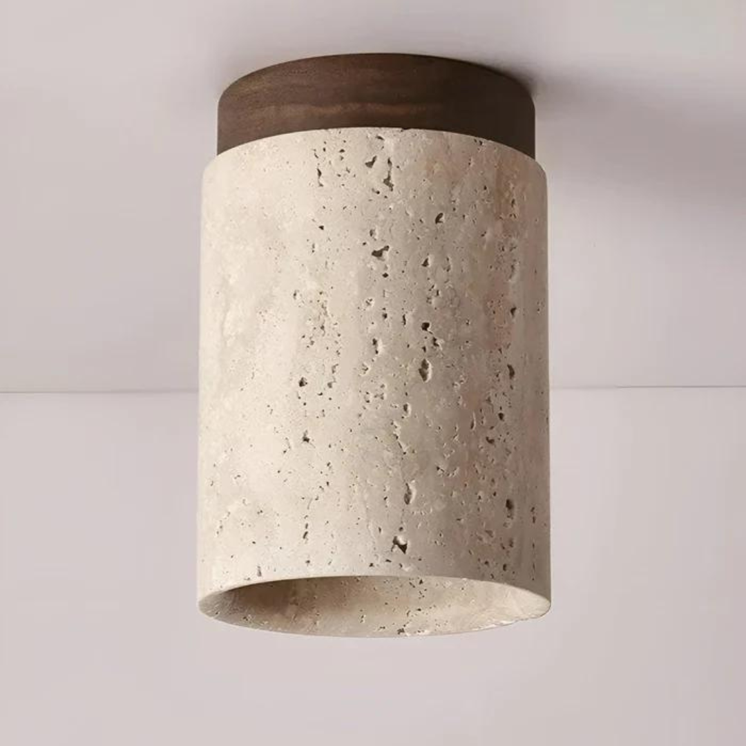 Trendy Round Japanese Style Ceiling Lamp - ZenLight | Stornfield