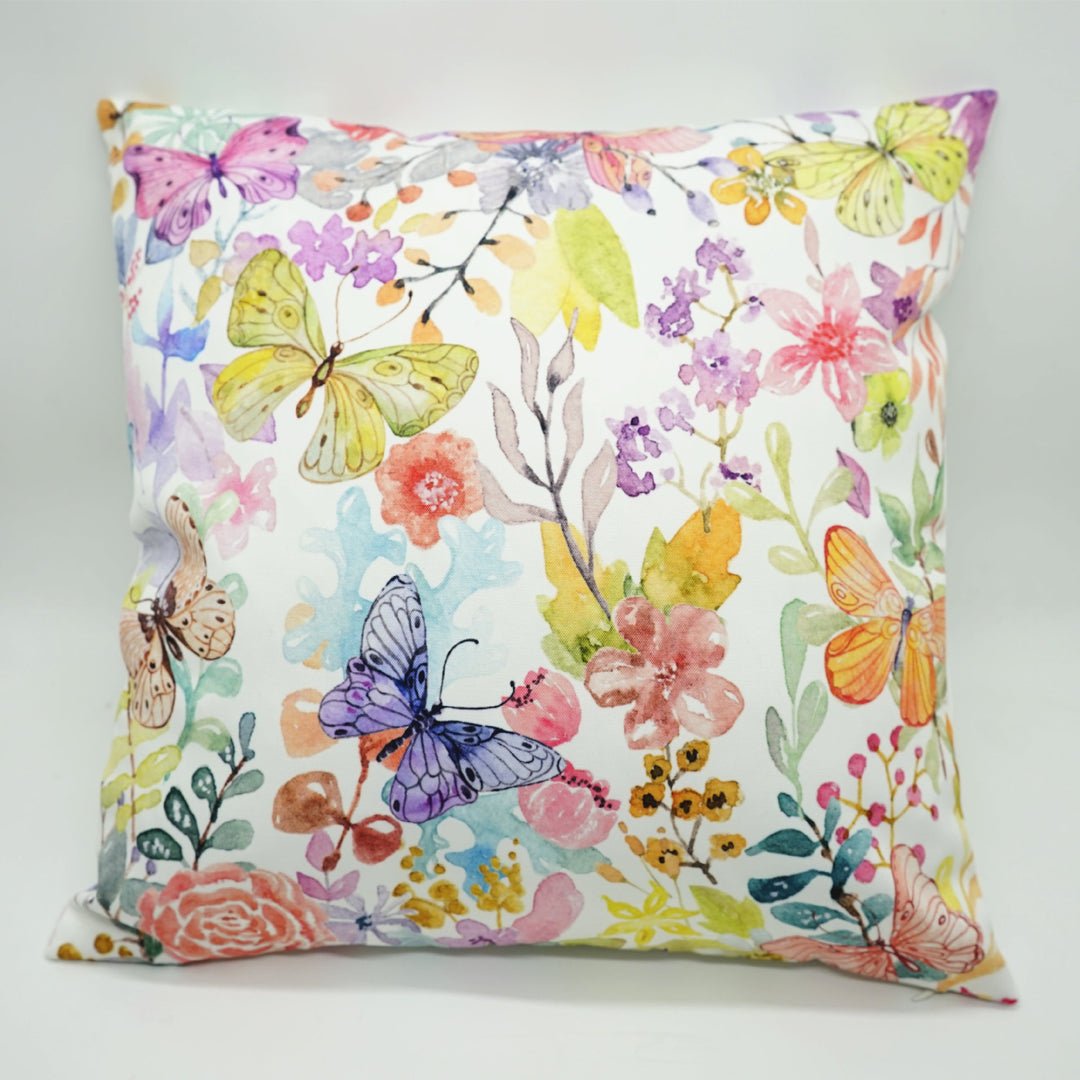 Floral Pattern Decorative Pillow