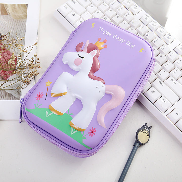 Cute Unicorn Themed Pencil Organizer