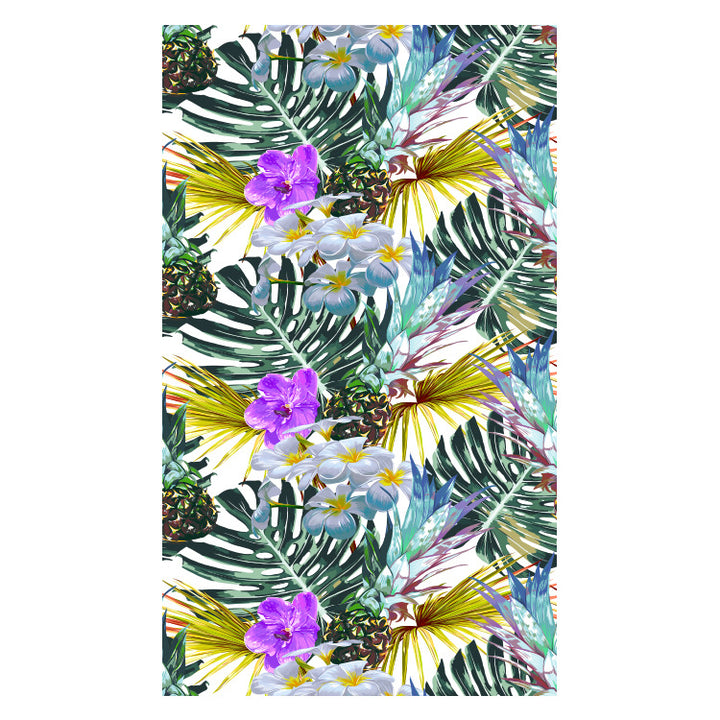 Beach towel with creative floral design Stornfield