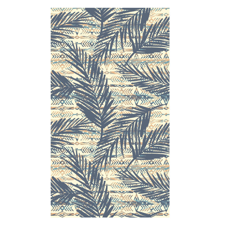 Beach towel with creative floral design Stornfield