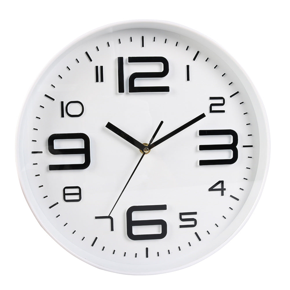 Wall clock with large dial and modern design Stornfield