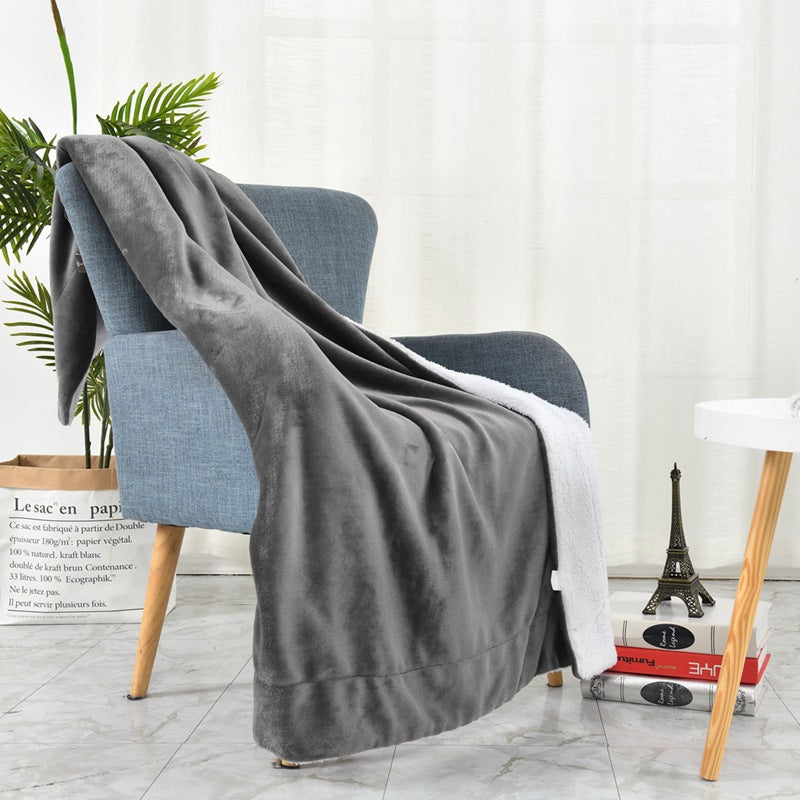 Women soft and warming fleece blanket Stornfield