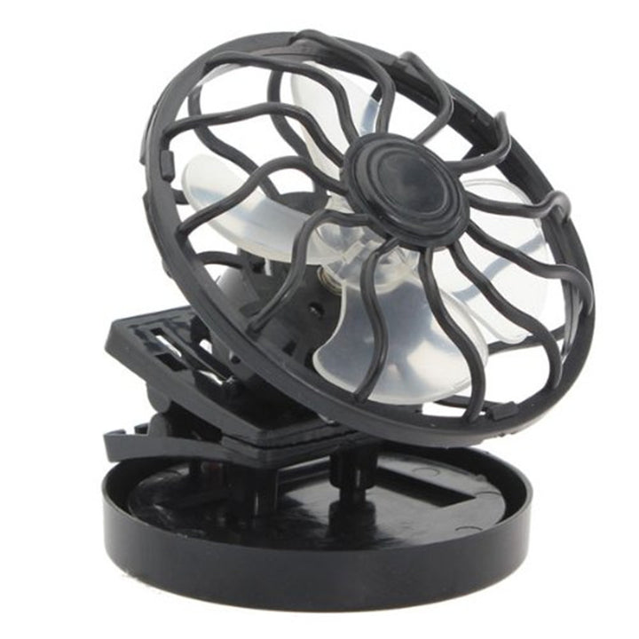 Unisex non-clippable solar clip fan for caps, hats, and outdoor with safety grid Stornfield