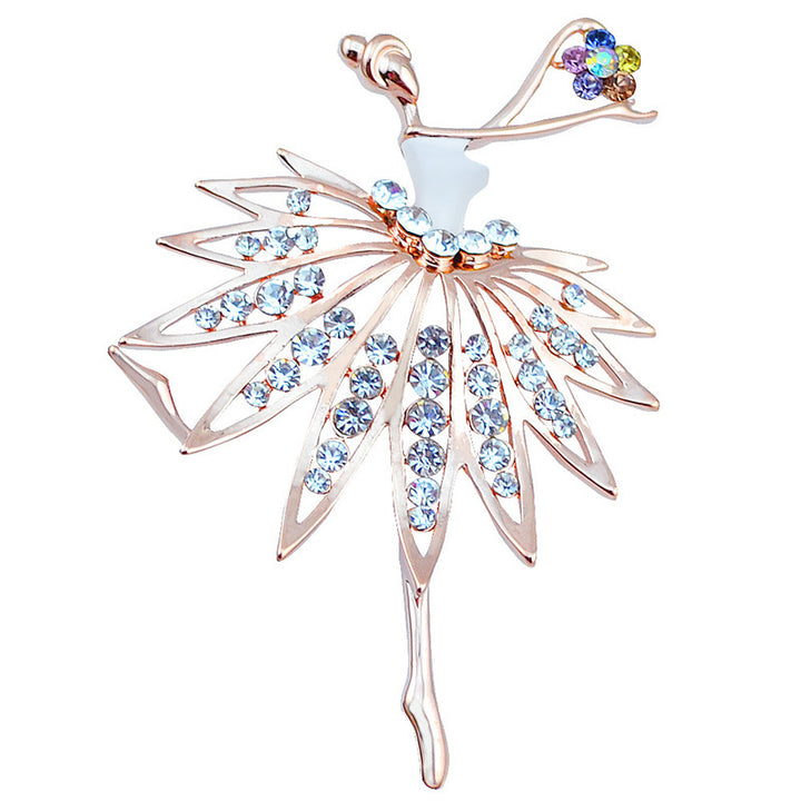 Artistic Ballerina-Inspired Brooch Stornfield
