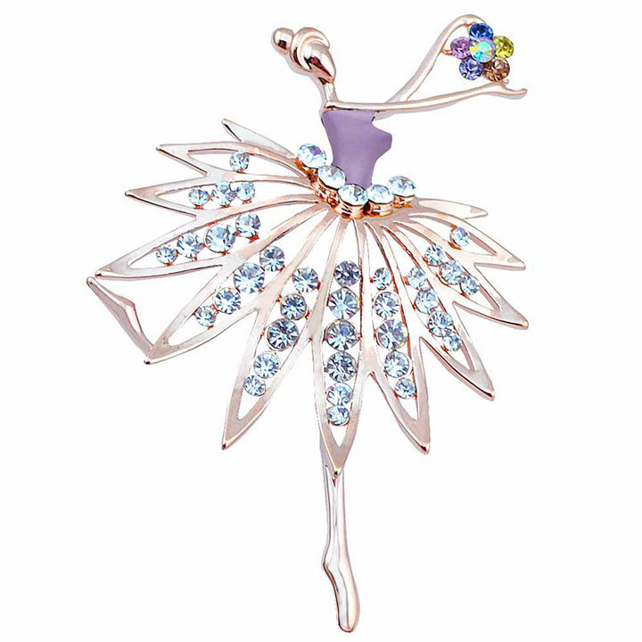 Artistic Ballerina-Inspired Brooch Stornfield