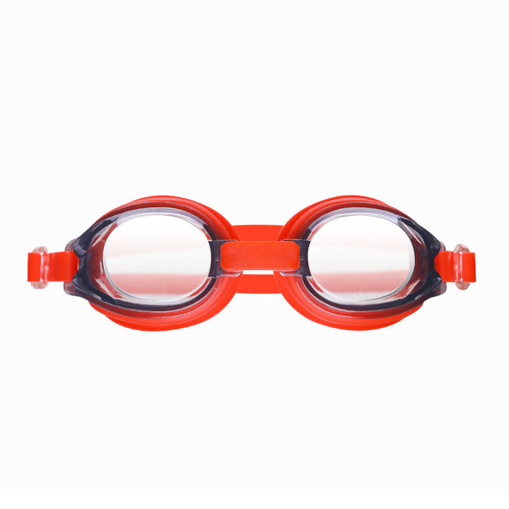 Swim goggles with anti-fog coating and individually adjustable headband Stornfield