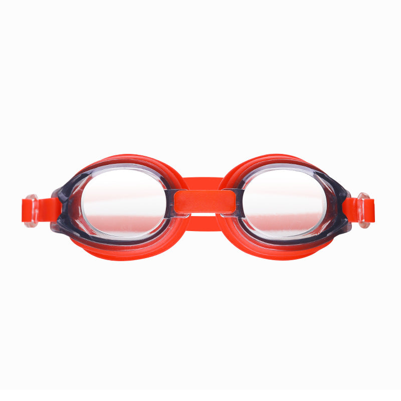Swim goggles with anti-fog coating and individually adjustable headband Stornfield