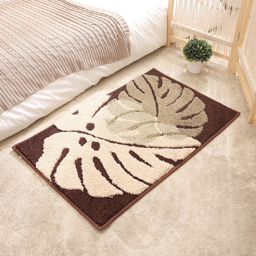 Abstract Pattern Bath Mat for Bathroom