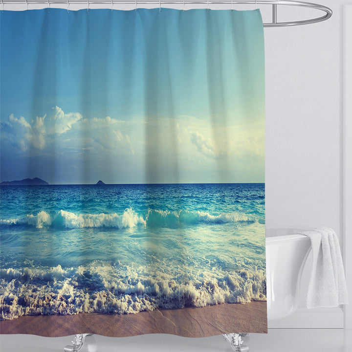 Beach-Themed Shower Curtain Stornfield