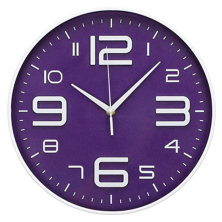 Wall clock with large dial and modern design Stornfield
