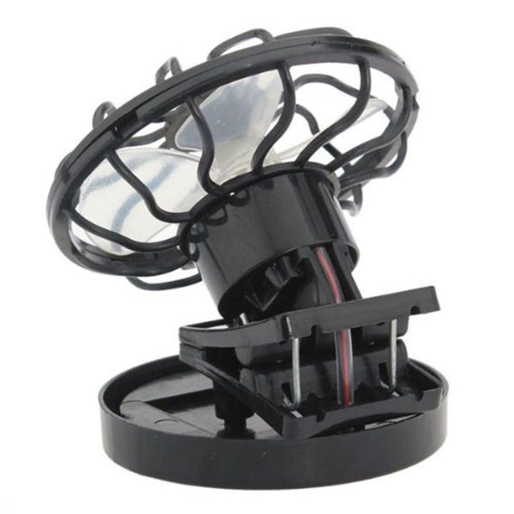 Unisex non-clippable solar clip fan for caps, hats, and outdoor with safety grid Stornfield