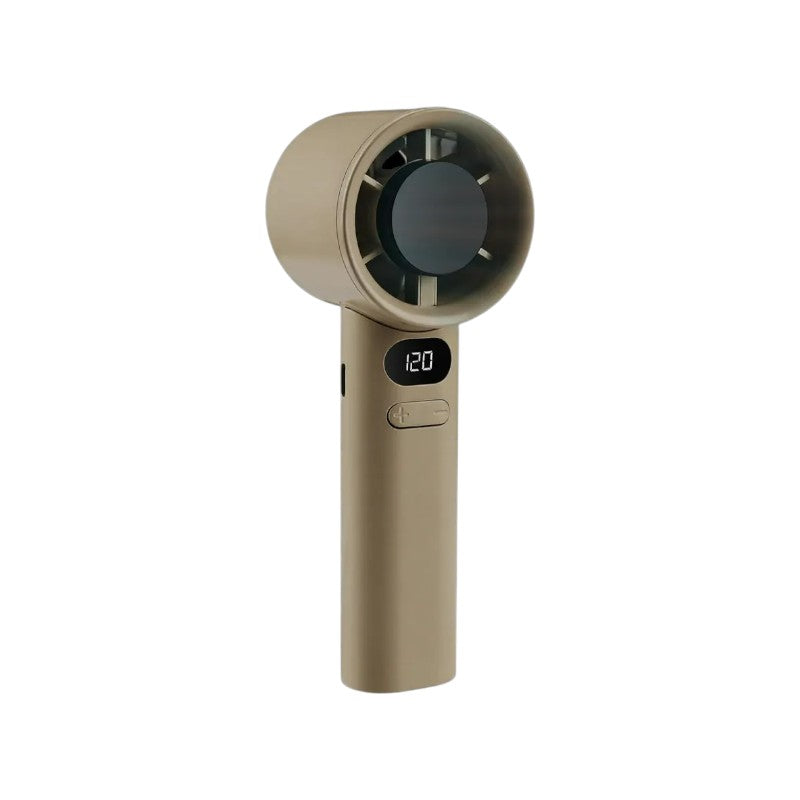MTech Handheld High-Speed Fan – Rechargeable USB Mini Fan with 120 Speeds & Display | Stornfield