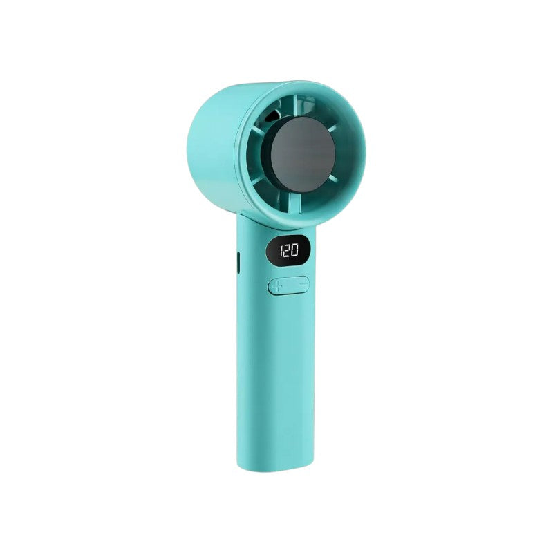 MTech Handheld High-Speed Fan – Rechargeable USB Mini Fan with 120 Speeds & Display | Stornfield