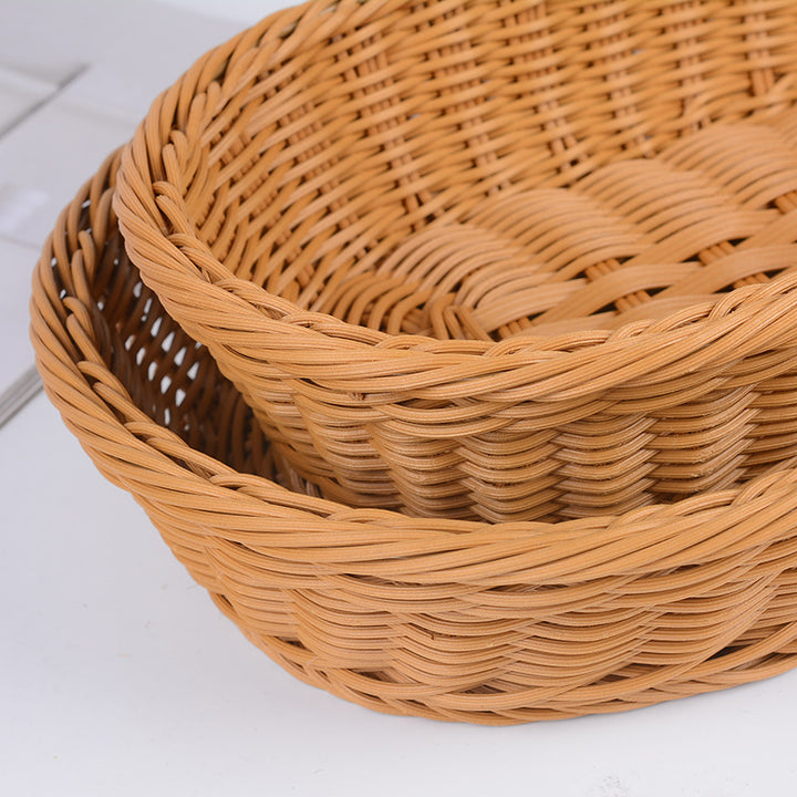 Decorative Woven Serving Basket Stornfield