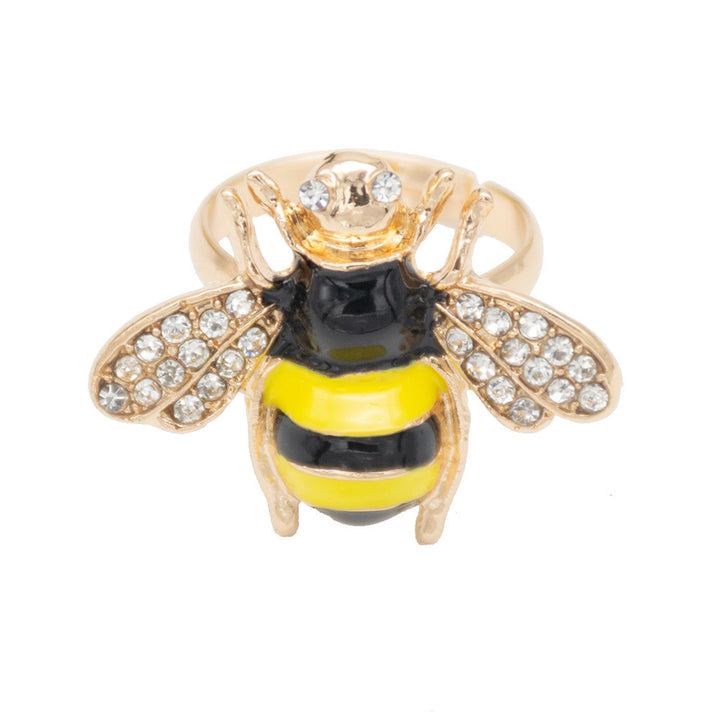 Decorative Bee-Inspired Statet Ring Stornfield